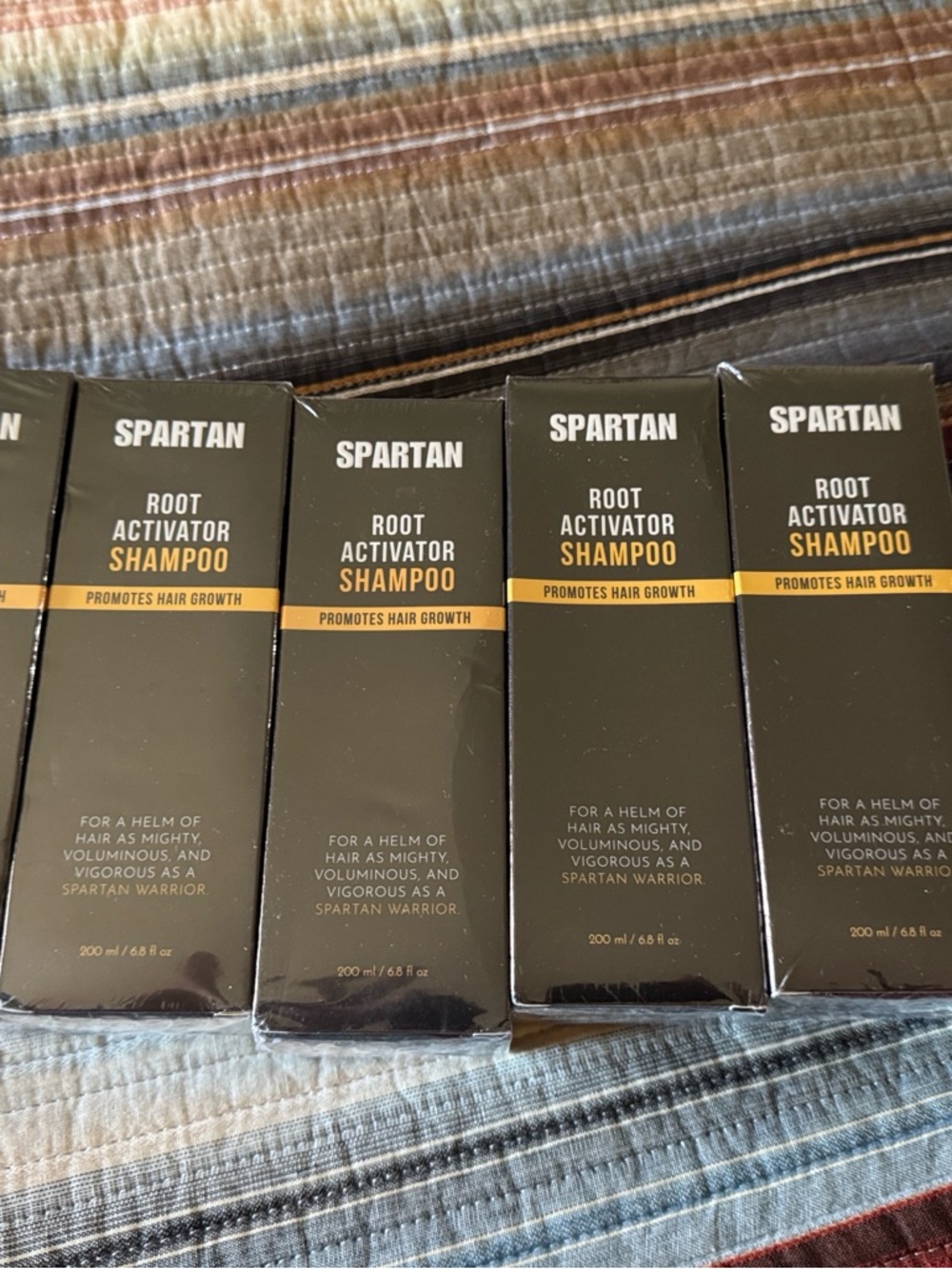 Spartan Root Activator Shampoo, 5 bottles